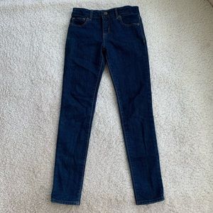 Gap kids, girls super skinny jeans